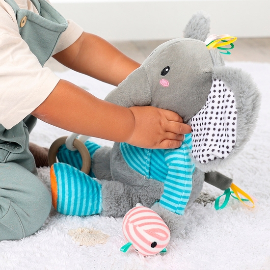 SES TINY TALENTS PELUCHE SENSORIAL ELEFANTE image 6