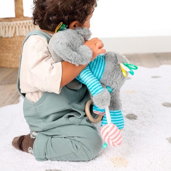 SES TINY TALENTS PELUCHE SENSORIAL ELEFANTE image 7