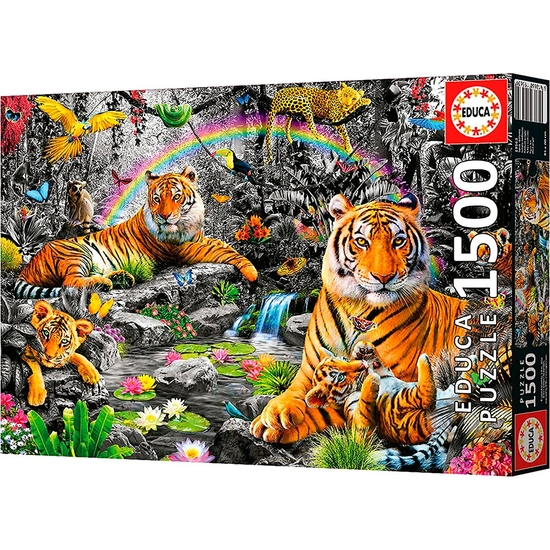 PUZZLE EDUCA 1500 PIEZAS SELVA RADIANTE image 2