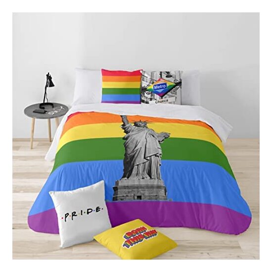 FUNDA NÓRDICA PRIDE 61 MICROSATÉN 240X220 image 0