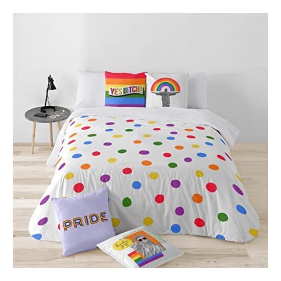 FUNDA NÓRDICA PRIDE 64 MICROSATÉN 260X240 image 0