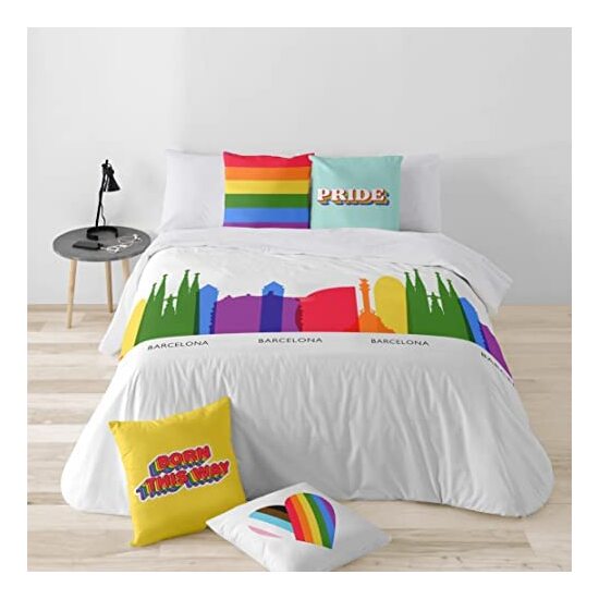 FUNDA NÓRDICA PRIDE 70 MICROSATÉN 240X220 image 0