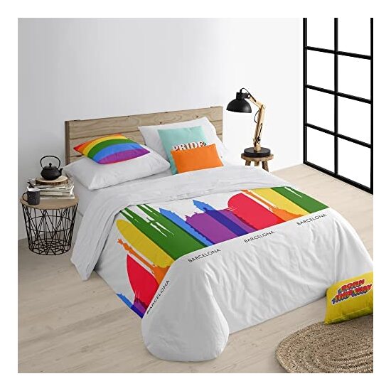 FUNDA NÓRDICA PRIDE 70 MICROSATÉN 240X220 image 1