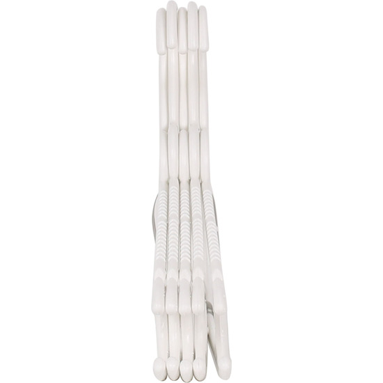 SET 5 WH PLAST CLOTH.RACK 37X18.5CM RUTH image 2