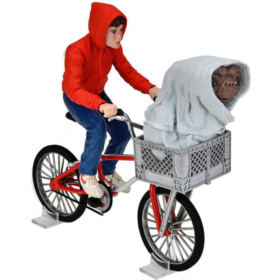 FIGURA ELLIOT Y E.T 40 ANIVERSARIO E.T EL EXTRATERRESTRE 13CM image 0