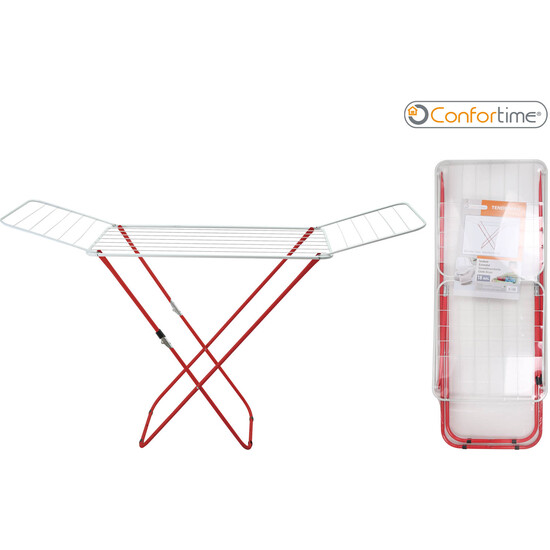 18MTS METAL CLOTH DRYER RED/WHITE image 0