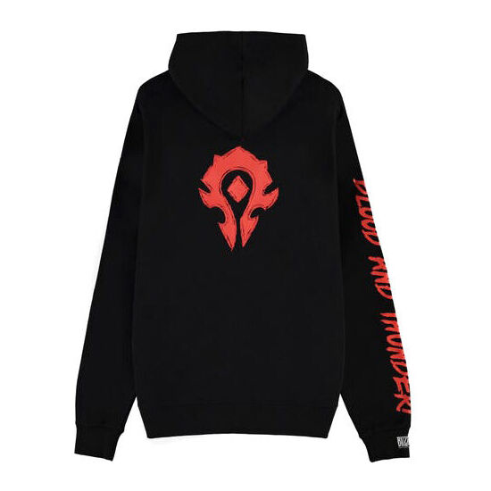 SUDADERA CAPUCHA BLOOD &#38; THUNDER WORLD OF WARCRAFT image 1