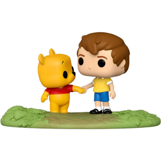 FIGURA POP MOMENTS DISNEY WINNIE THE POOH CHRISTOPHER ROBIN WITH POOH EXCLUSIVE image 0