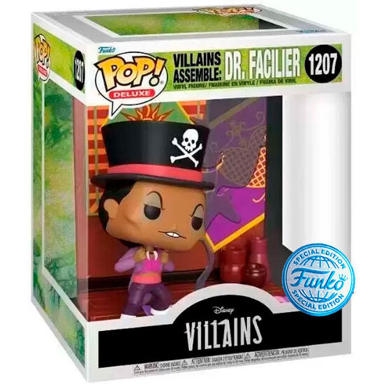 FIGURA POP DISNEY VILLAINS DR FACILIER EXCLUSIVE image 0