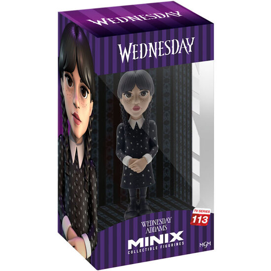 FIGURA MINIX MIERCOLES ADDAMS WEDNESDAY 12CM image 0