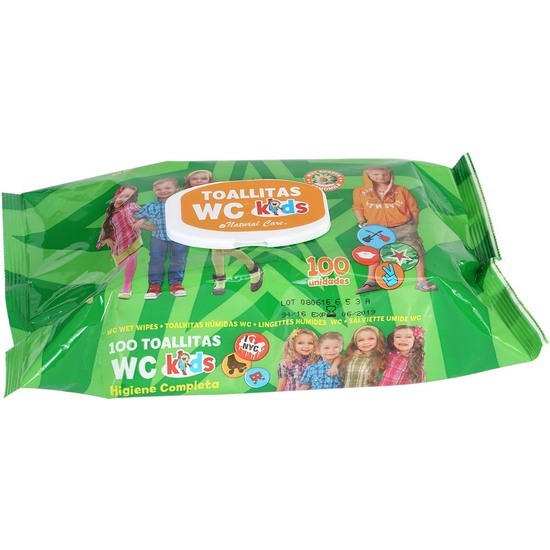 100 UNITS KIDS WC WIPES image 0