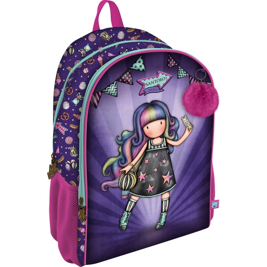 MOCHILA 2 CREMALLERAS GORJUSS™ FAIRGROUND "UP AND AWAY" image 0