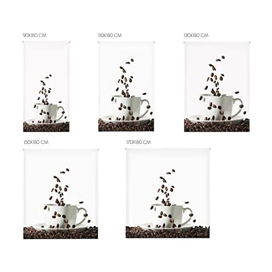 ESTOR ENROLLABLE AMAZON DIGITAL TRASL. 28MM COCINAAMZ-C-COFFEE image 2