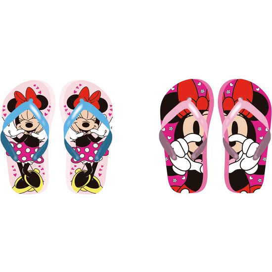 CHANCLAS DE VERANO SURT.2 DISEÑOS MINNIE MOUSE "ME TIME" image 0