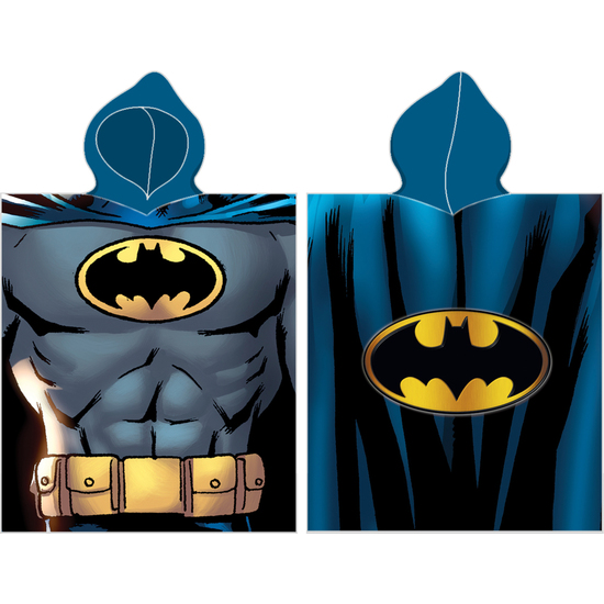 PONCHO DE MICROFIBRA BATMAN "HERO" image 1