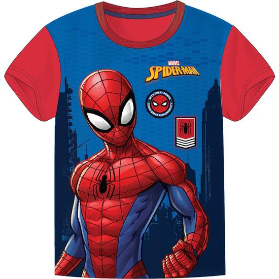 CAMISETAS SURT. 2 DISEÑOS 3-8 AÑOS SPIDER-MAN "HERO" image 2