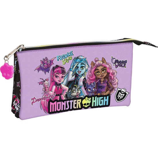 PORTATODO TRIPLE MONSTER HIGH "CREEP" image 0