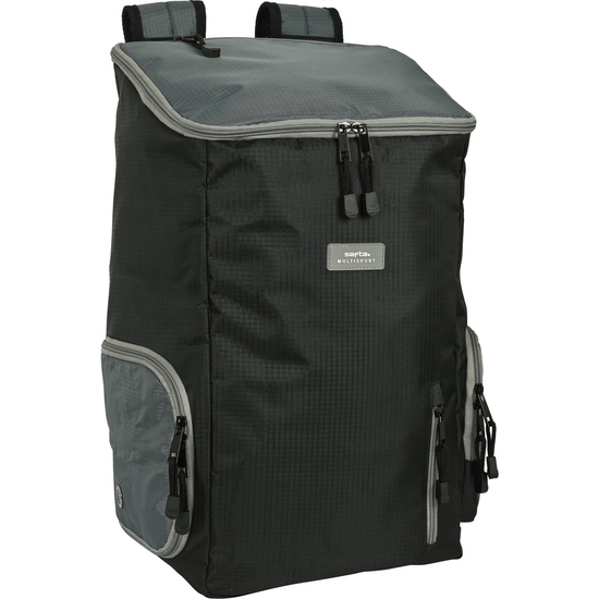 MOCHILA MULTISPORTS PARA PORTATIL 13,3" SAFTA "BLACK-GREY" image 0