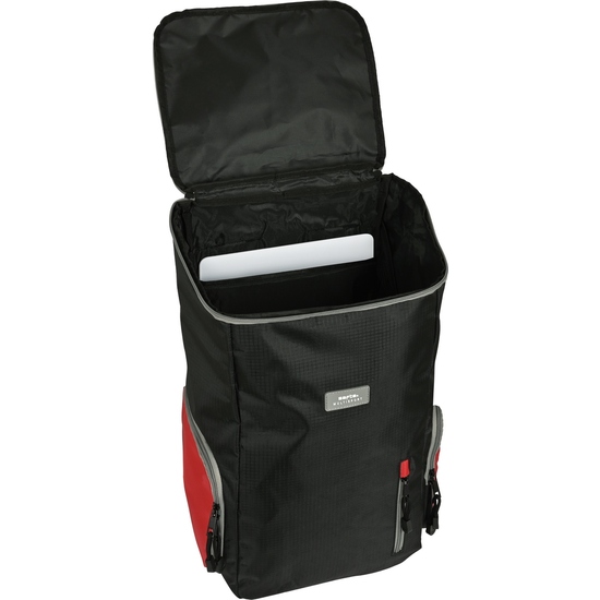 MOCHILA MULTISPORTS PARA PORTATIL 13,3" SAFTA "BLACK-RED" image 4