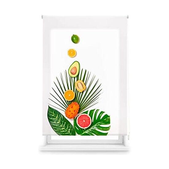 ESTOR ENROLLABLE AMAZON DIGITAL TRASL. 28MM COCINAAMZ-C-TROPICALFRUIT image 0