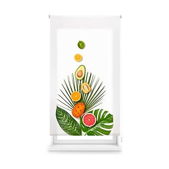 ESTOR ENROLLABLE AMAZON DIGITAL TRASL. 28MM COCINAAMZ-C-TROPICALFRUIT image 0