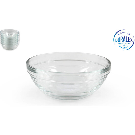 STACKABLE BOWL 10 7/225 LYS CLEAR ROUND image 0