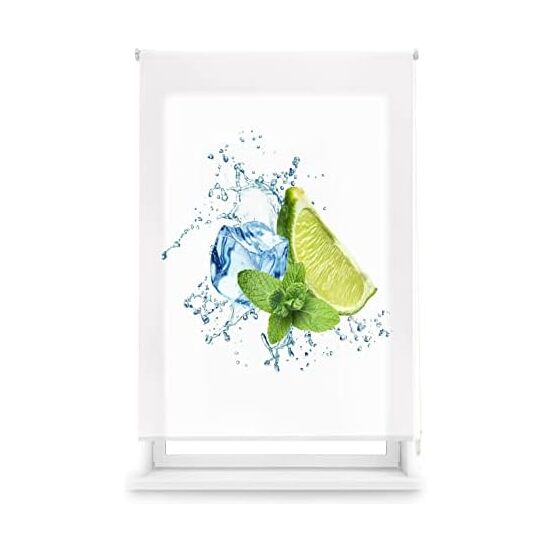 ESTOR ENROLLABLE AMAZON DIGITAL TRASL. 28MM COCINAAMZ-C-WATERLIME image 0