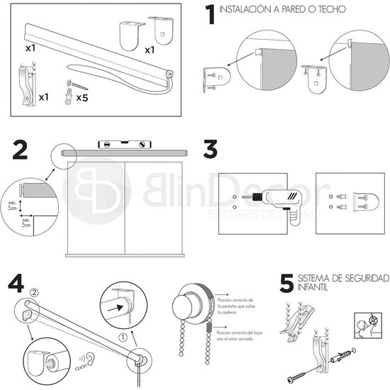 ESTOR ENROLLABLE AMAZON DIGITAL TRASL. 28MM ESTAMPADOAMZ-BLOOM image 8