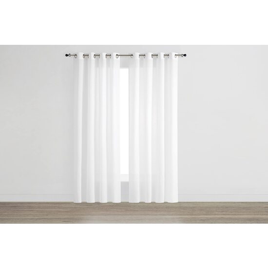 ESTOR ENROLLABLE CORTINA ISABELLETS-BLANCO image 0