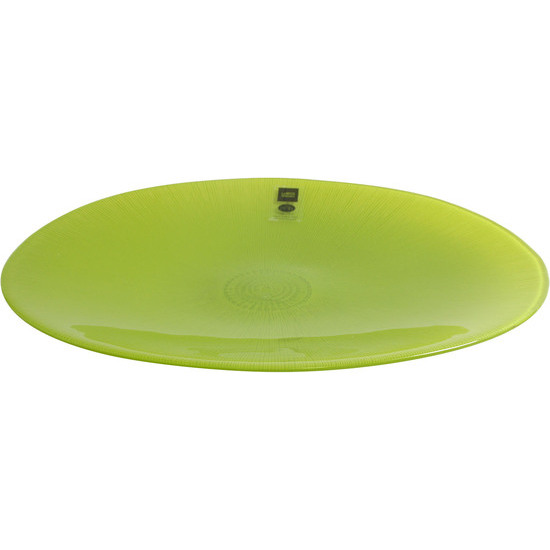 MED PISTACHIO OVAL TRAY ASTER 35X28CM image 0