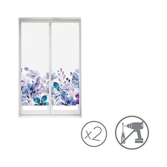 ESTOR ENROLLABLE DUO_BKVIOLET GARDEN image 1