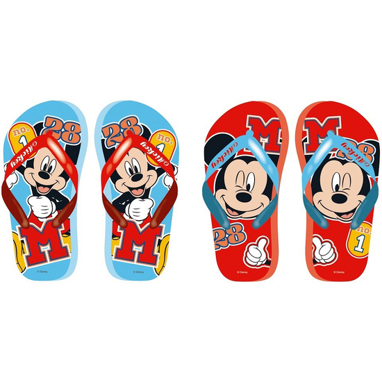 CHANCLAS DE VERANO SURT.2 DISEÑOS MICKEY MOUSE "ONLY ONE" image 0