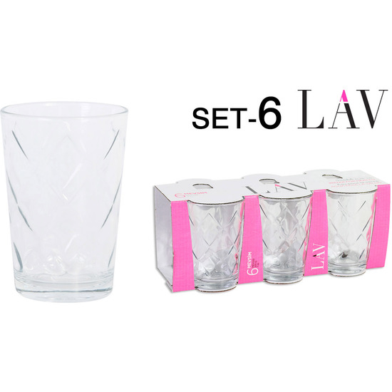 SET 6 WATER GLASSES 205  image 0