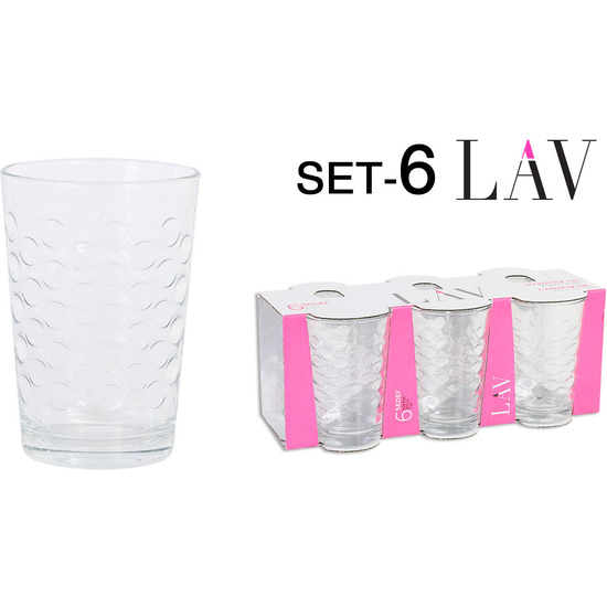 SET 6 WATER GLASSES 205  image 0