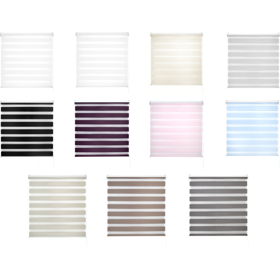 ESTOR ENROLLABLE NOCHE Y DIA STRIPES320-BEIGE image 5