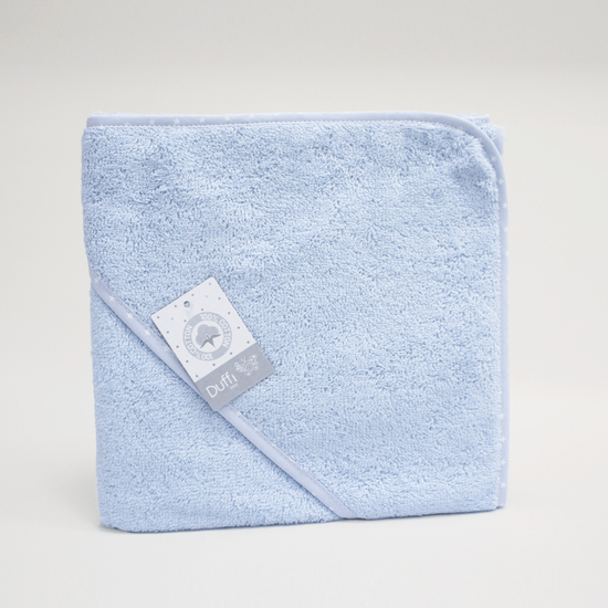 CAPA DE BAÑO PARA "BORDAR" 100% ALGODÓN (1 PIEZA) 80X80 CM. AZUL image 0