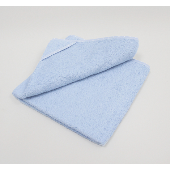 CAPA DE BAÑO PARA "BORDAR" 100% ALGODÓN (1 PIEZA) 80X80 CM. AZUL image 2