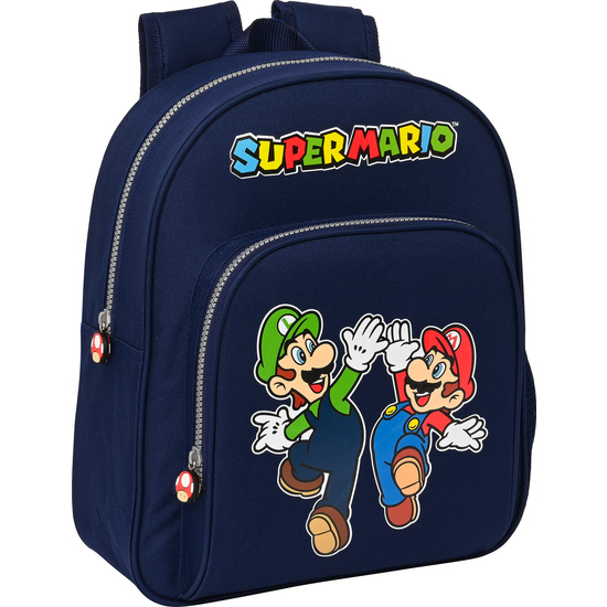 MOCHILA INFANTIL ADAPT.CARRO SUPER MARIO image 0