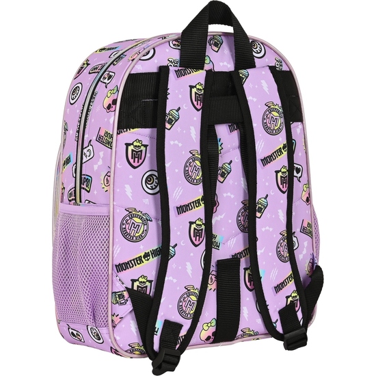 MOCHILA JUNIOR ADAPT.CARRO MONSTER HIGH "BEST BOOS" image 1