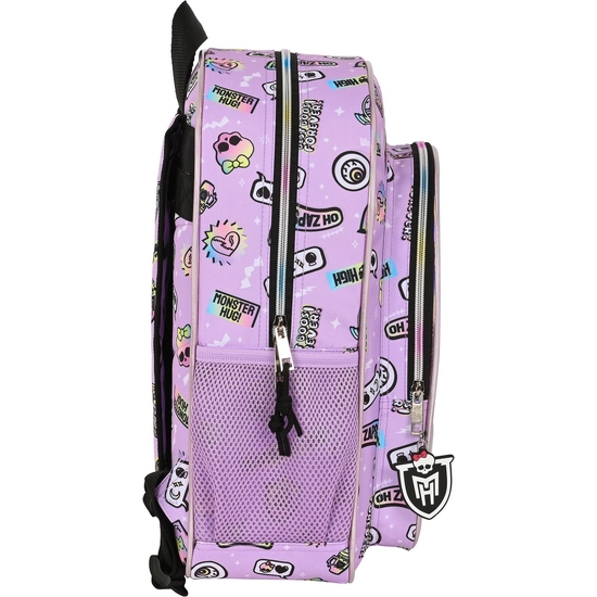 MOCHILA JUNIOR ADAPT.CARRO MONSTER HIGH "BEST BOOS" image 2