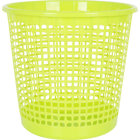 WASTEPAPER BASKET 27X25.5CM WHITE image 4