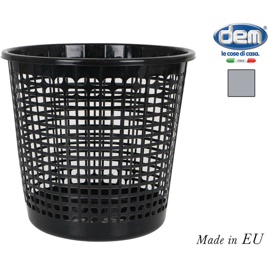 WASTEPAPER BASKET 27X25.5CM WHITE image 5