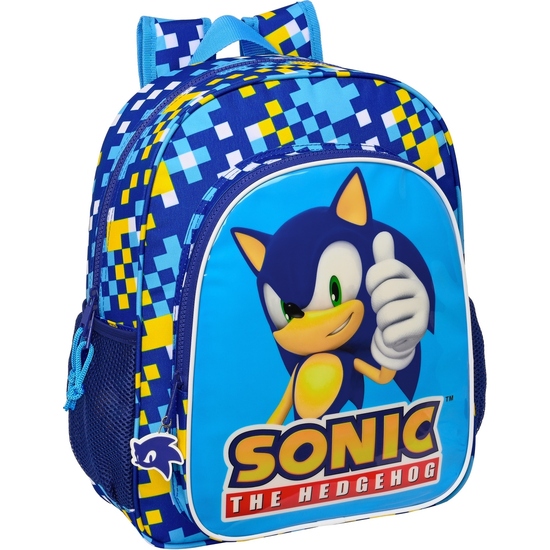 MOCHILA JUNIOR ADAPT.CARRO SONIC "SPEED" image 0