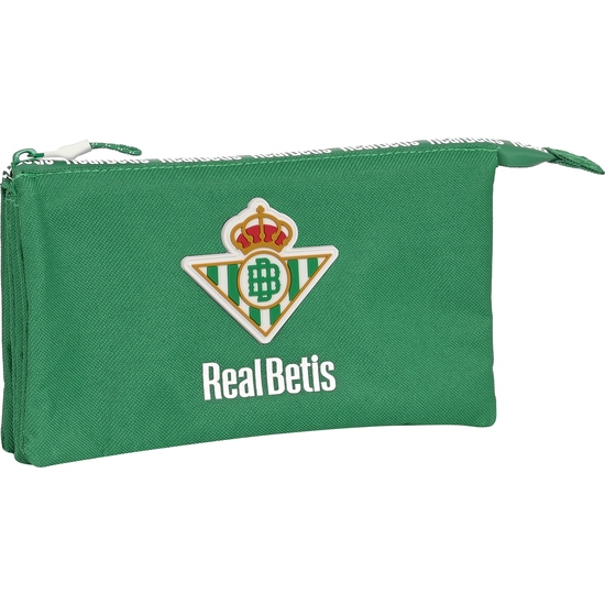 PORTATODO TRIPLE RECICLADO REAL BETIS BALOMPIE image 0