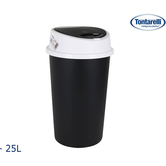 DUST BIN W/PUSH COVER 25L  image 0