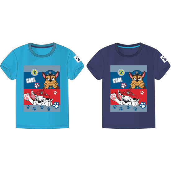 CAMISETAS SURT. 2 DISEÑOS 3-8 AÑOS PAW PATROL "FUNDAY" image 0