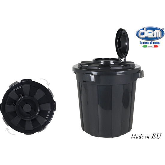 DUST BIN W/LID & ANCHOR 50L  image 0