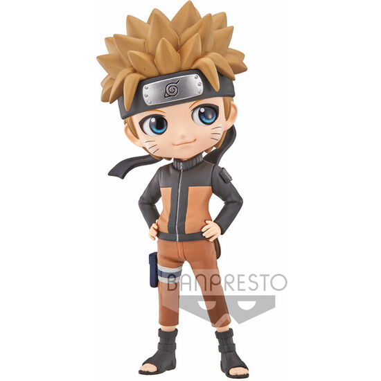 FIGURA NARUTO UZUMAKI VER.B NARUTO SHIPPUDEN Q POSKET 14CM image 0