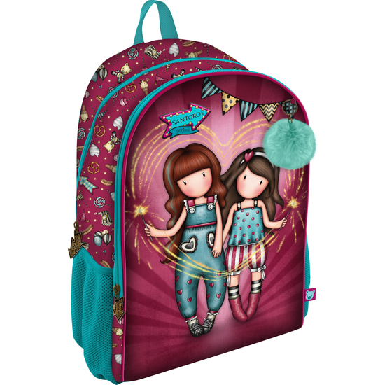 MOCHILA 2 CREMALLERAS GORJUSS™ FAIRGROUND "FIREWORKS" image 0