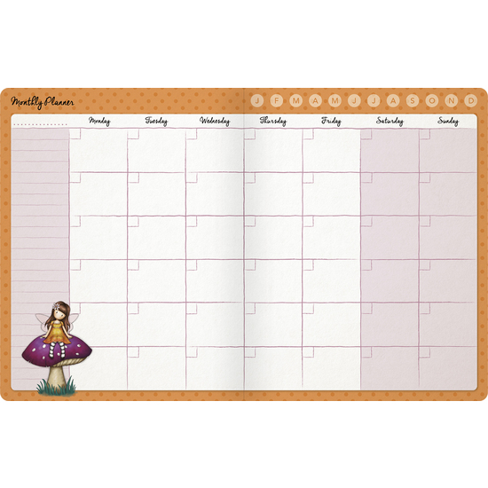 AGENDA DIARIA CON ELASTICO GORJUSS™ FAIRGROUND "FIREWORKS" image 5